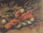 Still life wtih Mussels and Shrimps (nn04)